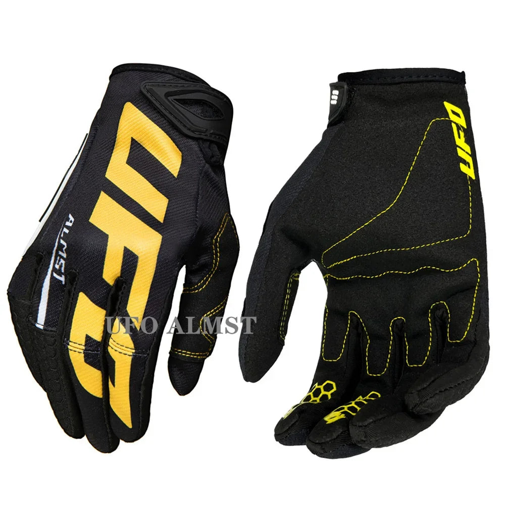 Atmungsaktive Fahrradhandschuhe für Herren mit vollem Finger