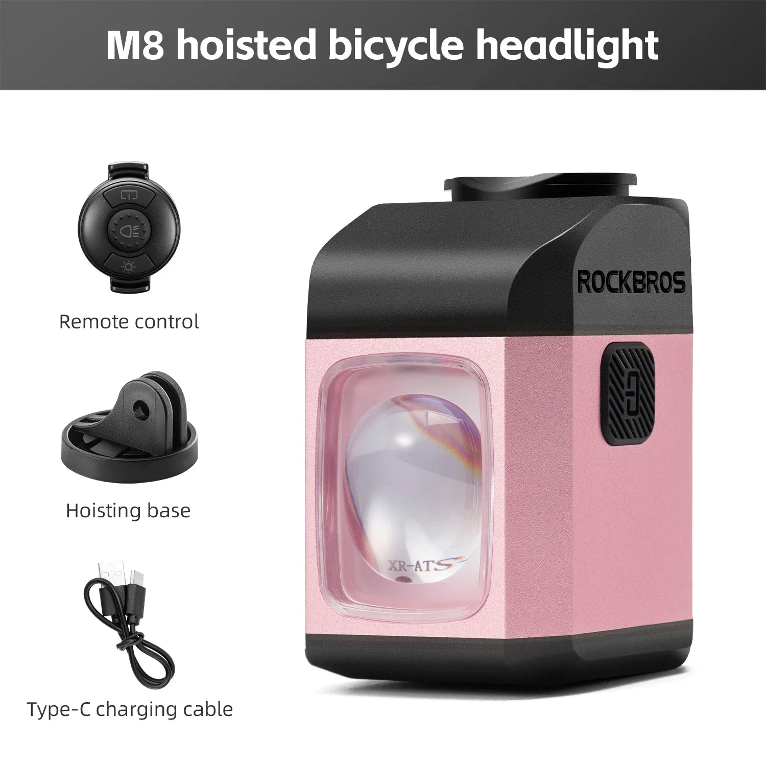 ROCKBROS 1600LM Fahrradlicht mit Fernbedienung