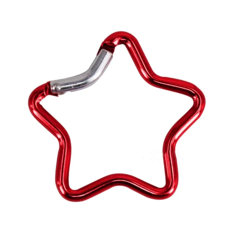 Sternförmiger Karabiner Clip für Rucksäcke und Taschen