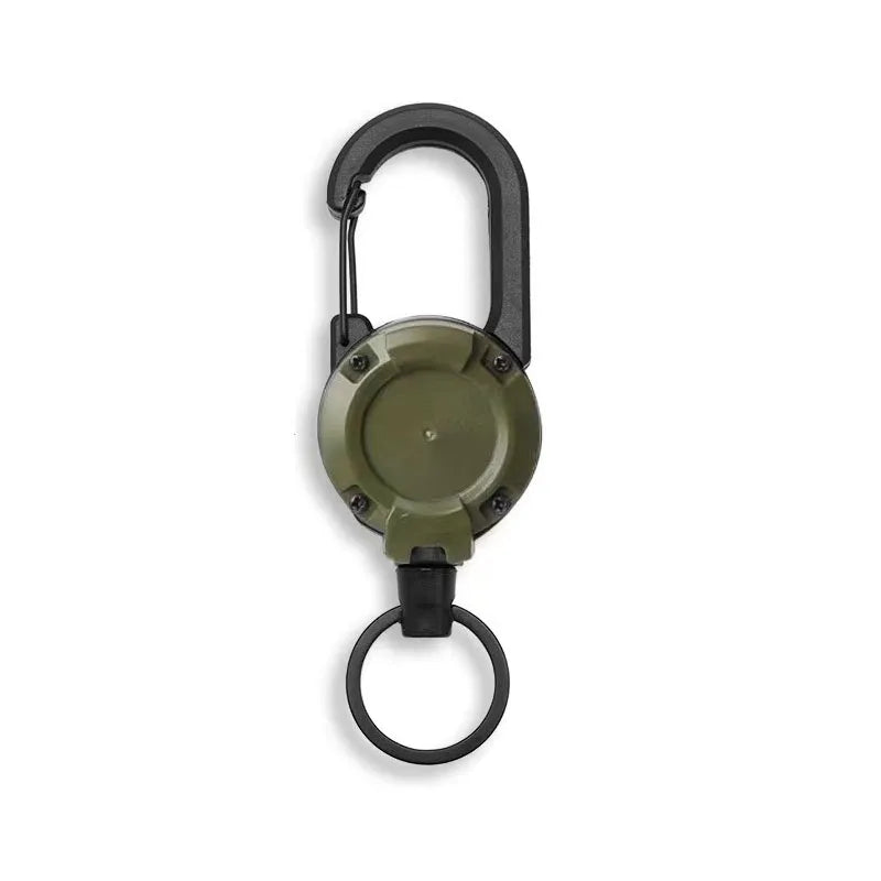 Robuster Retractable Karabiner mit Stahlseil