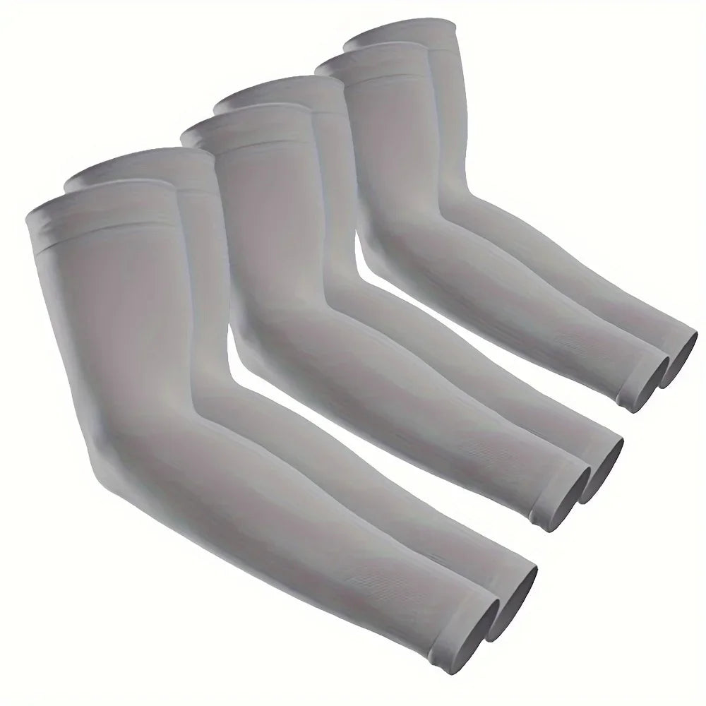 Unisex UV-Schutz Armlinge – 3 Paar für Outdoor-Aktivitäten