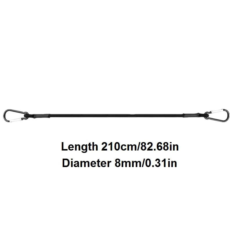 Dehnbare Bungee-Seile 30/60/90/120/150CM mit Haken
