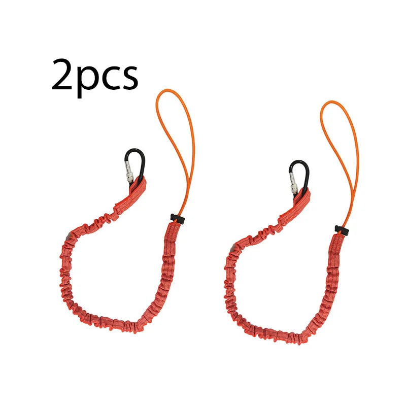 Sicherheits-Bungee-Lanyard mit Karabiner für Outdoor