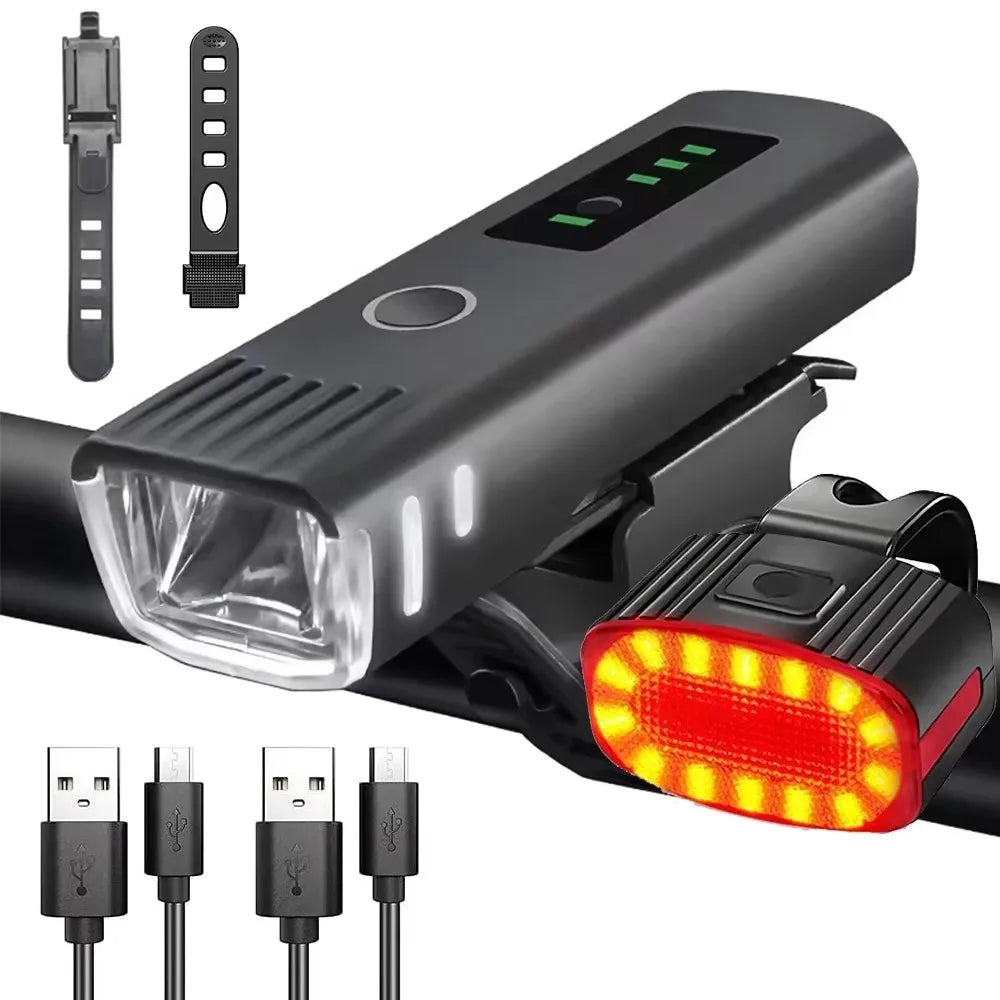 1000LM LED Fahrradlicht mit Smart Sensor und USB