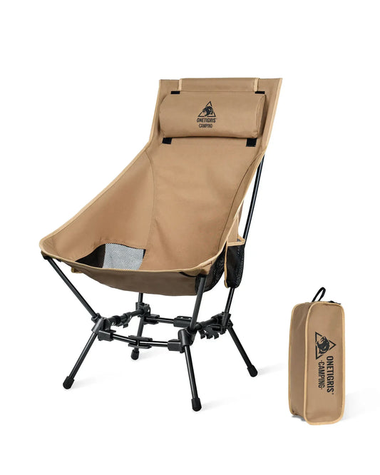 OneTigris Faltstuhl mit hohem Rücken für Camping und Outdoor – clever-campen Camping & Outdoor Schweiz
