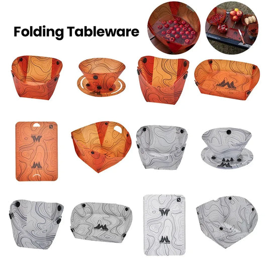Faltbares Campinggeschirr Set – Leicht und vielseitig – clever-campen Camping & Outdoor Schweiz