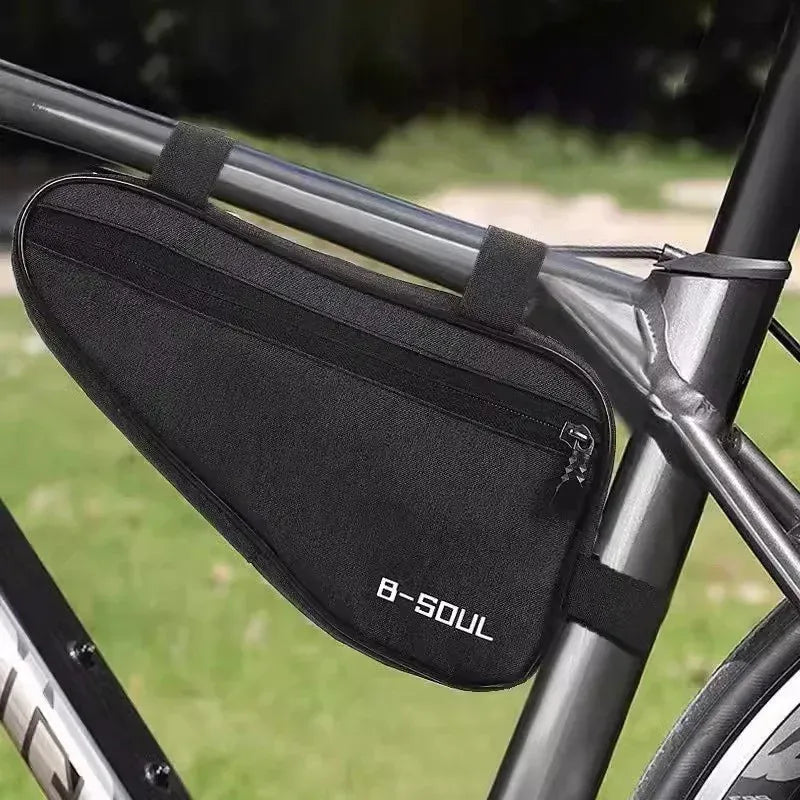 Fahrrad Dreiecks-Tasche für Rahmen - Schwarz – clever-campen Camping & Outdoor Schweiz