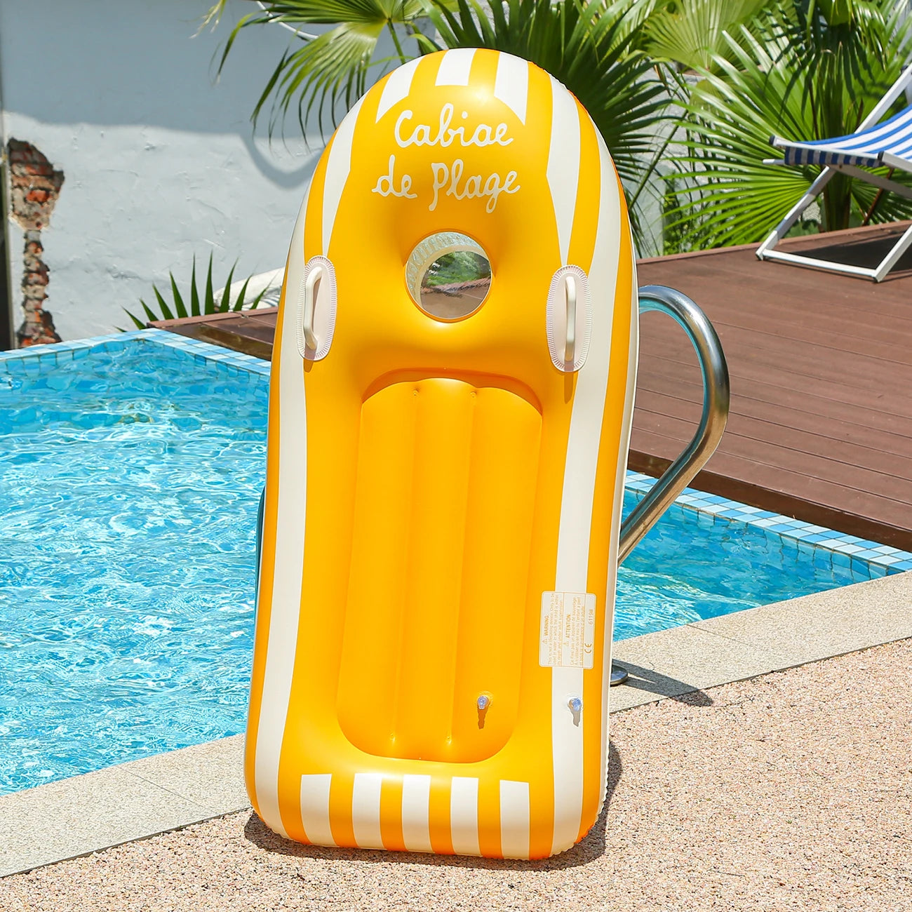Aufblasbare Liege für den Strand – Schwimm- und Relaxboard