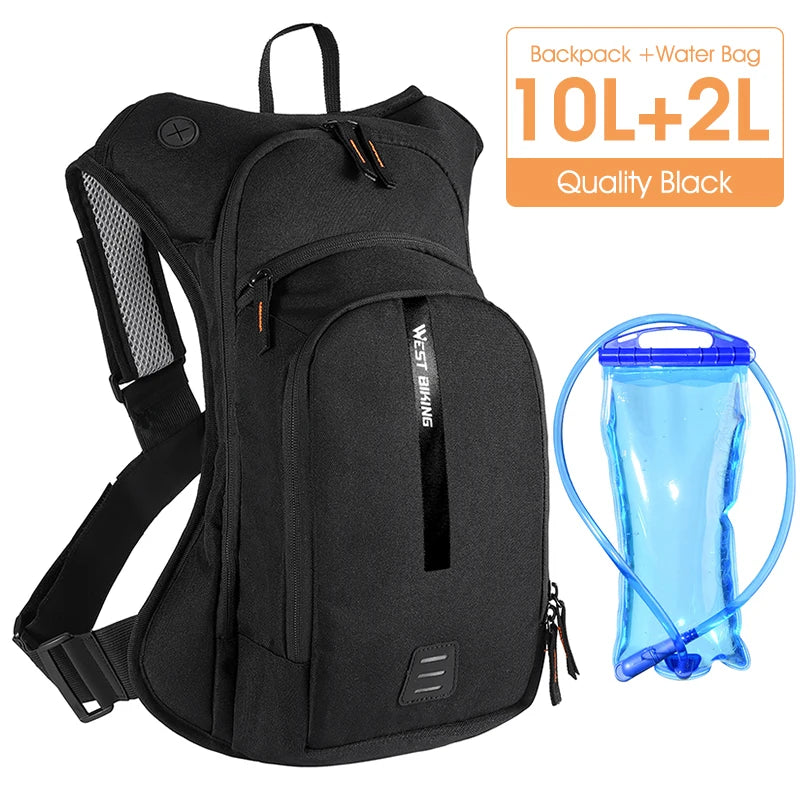 WEST BIKING 10L Trinkrucksack mit Wasserblase