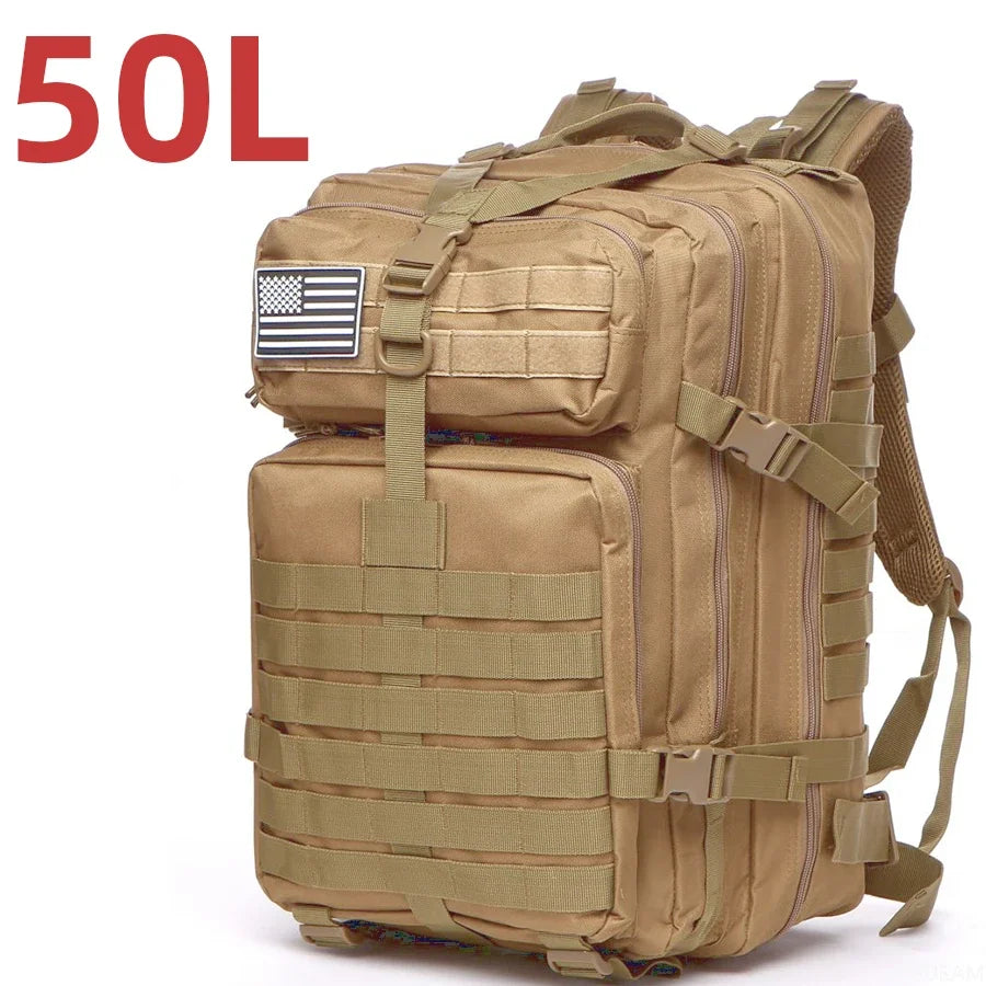 Wasserdichter 25L/50L Rucksack für Angeln und Outdoor
