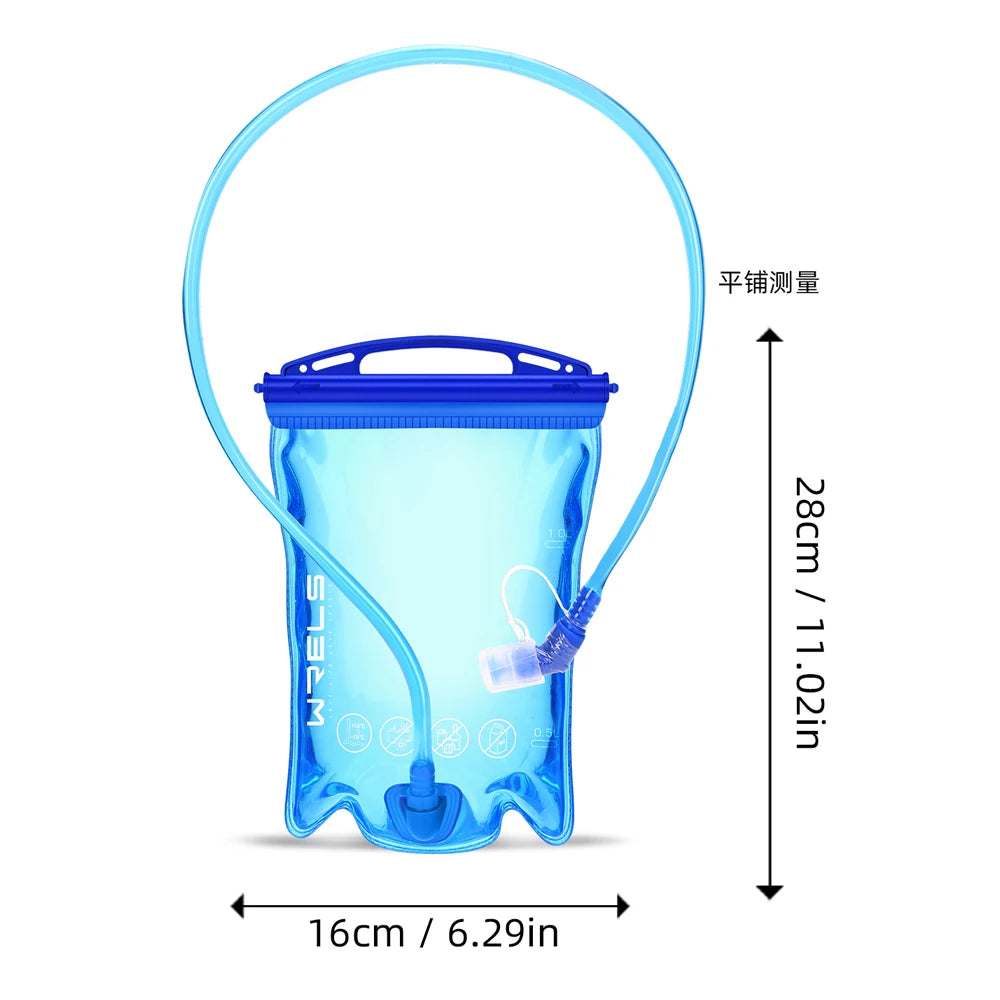 WRELS Trinkblase 1L/2L/3L für Outdoor und Camping