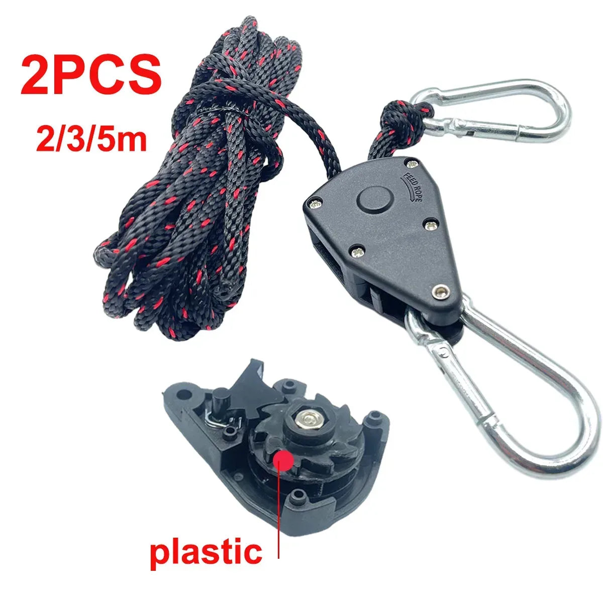 Camping Zelt Abspannseil mit Ratsche 2 Stück – clever-campen Camping & Outdoor Schweiz