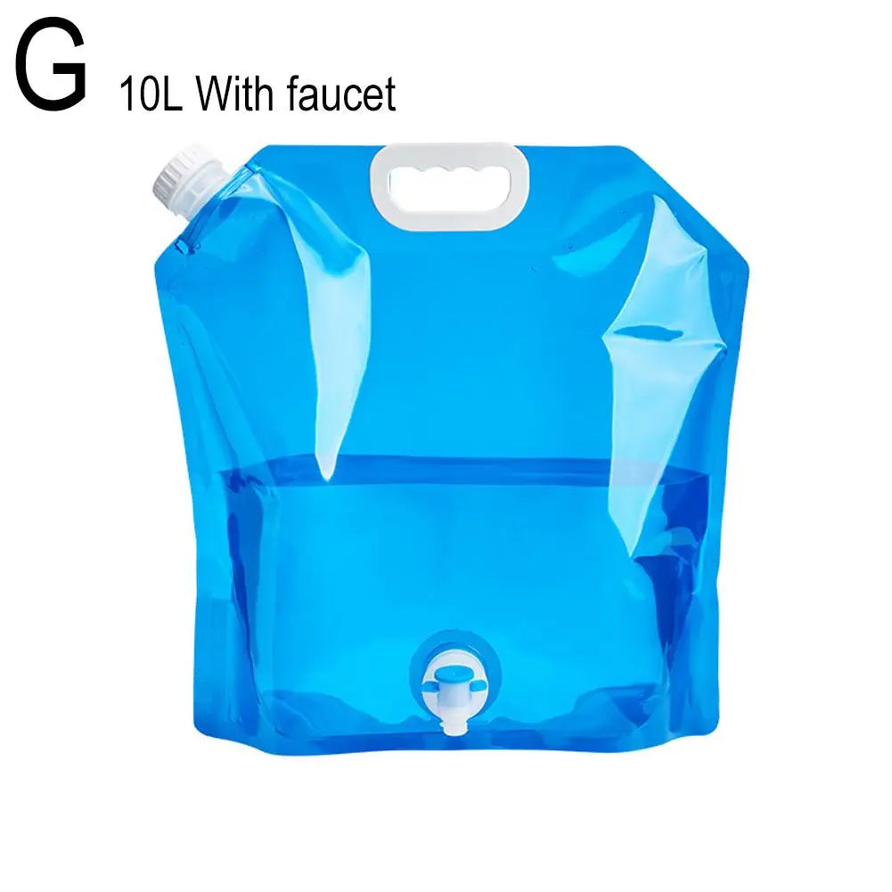 5/10L Faltbare Wasserbeutel für Camping und Outdoor