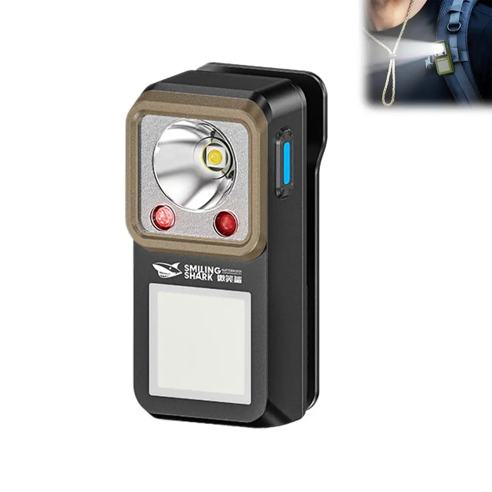 LED Magnetlampe mit Clip – Wiederaufladbare Notfalllampe