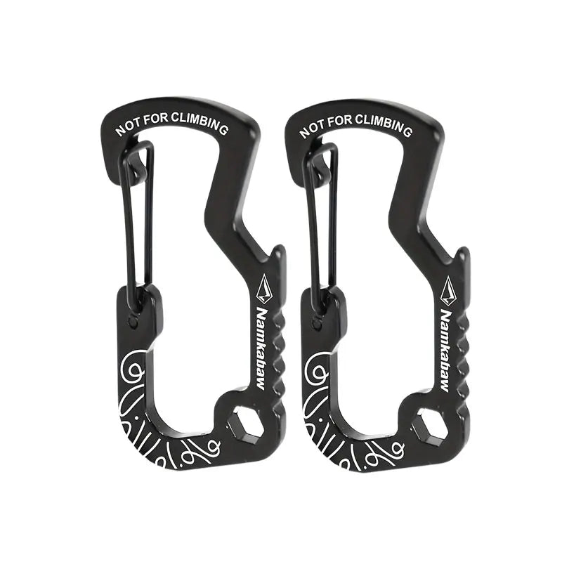 Multifunktionale D-Ring Karabiner für Trinkflaschen