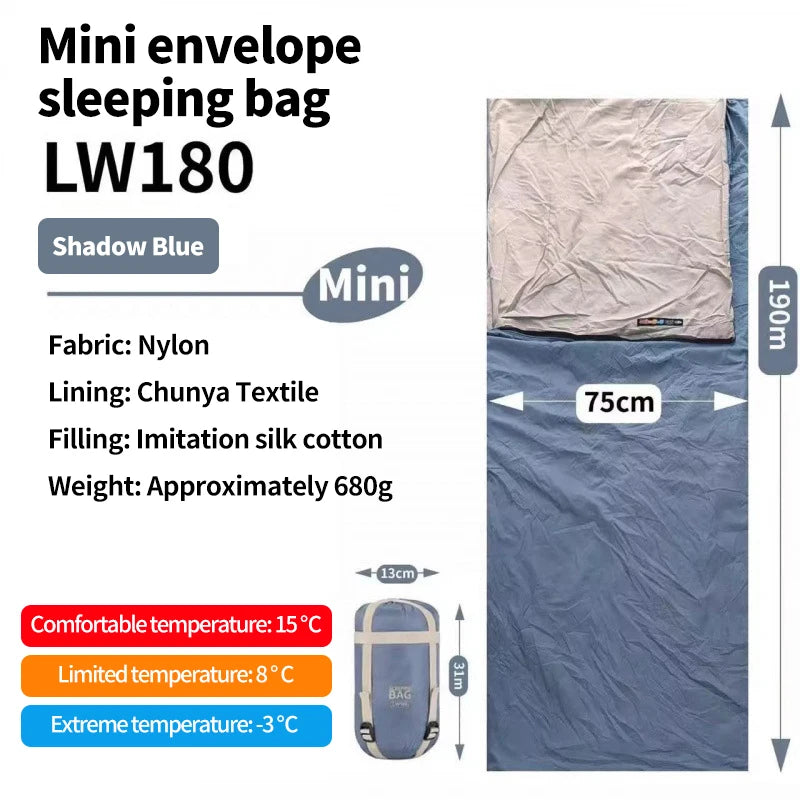 Mini Schlafsack für Camping – Ultraleicht und Kompakt