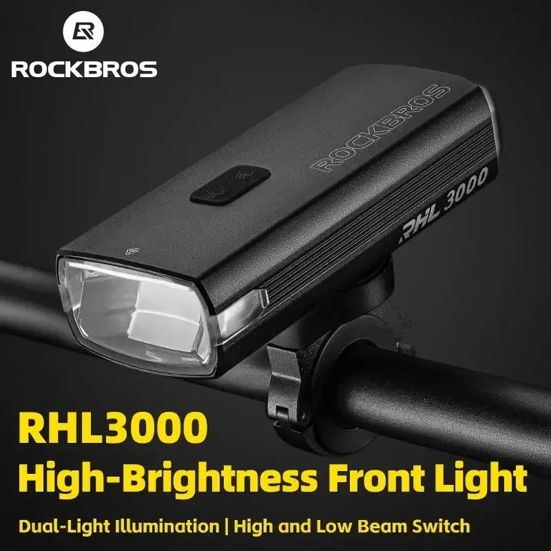 ROCKBROS 3000LM Fahrradlicht mit Powerbank – clever-campen Camping & Outdoor Schweiz