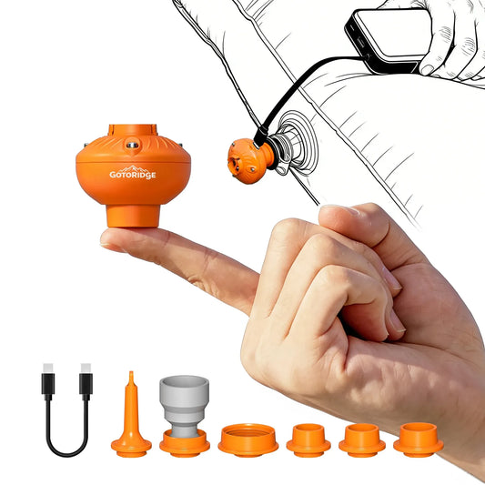 Mini Luftpumpe für Isomatten und Luftmatratzen – clever-campen Camping & Outdoor Schweiz