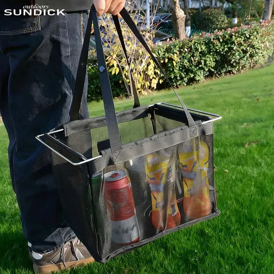 Praktische Outdoor Aufbewahrungskorb für Camping – clever-campen Camping & Outdoor Schweiz