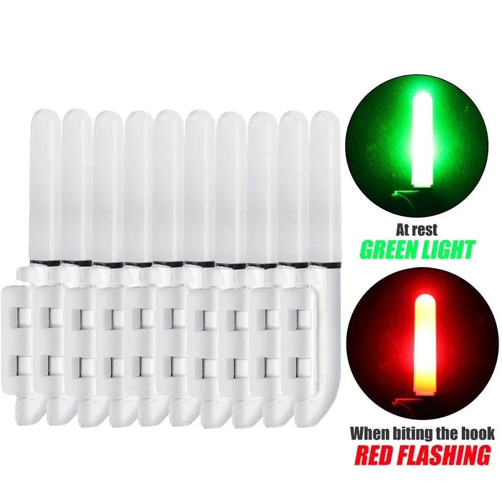 LED Angelruten Licht für Nachtangeln – 10 Stück
