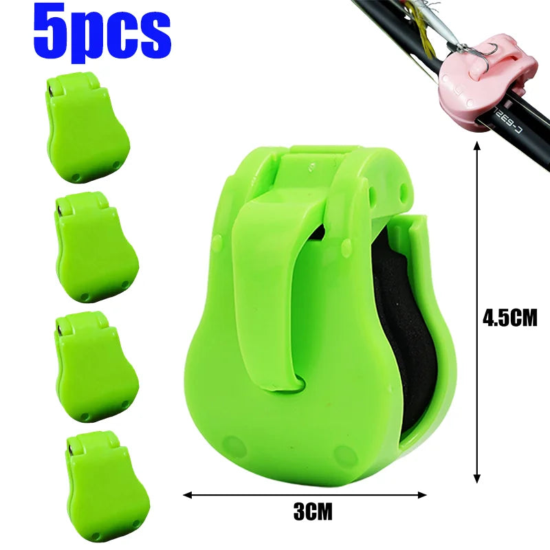 Tragbar Fishing Rod Halter Clip – 10 Stück