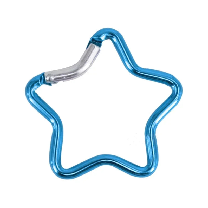 Sternförmiger Karabiner Clip für Rucksäcke und Taschen