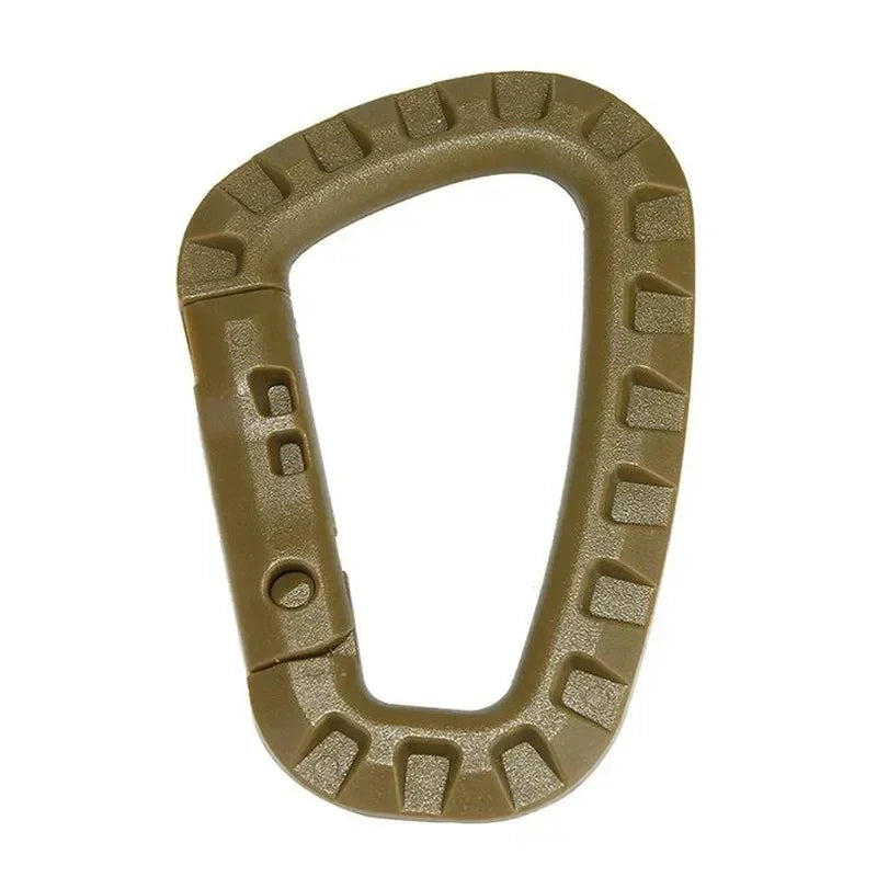 Taktischer Karabiner D-Form Kunststoffhaken für Outdoor