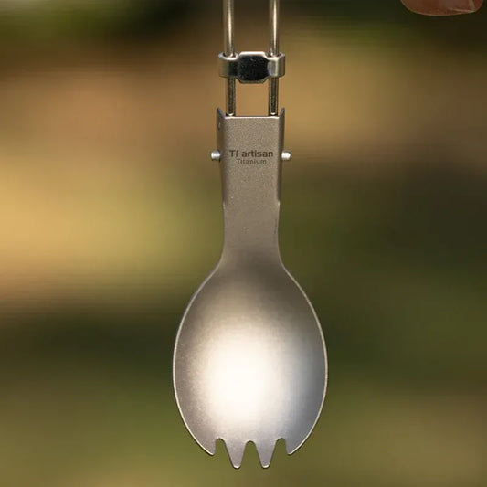 Tiartisan Titan Spork faltbar – ultraleichtes – clever-campen Camping & Outdoor Schweiz