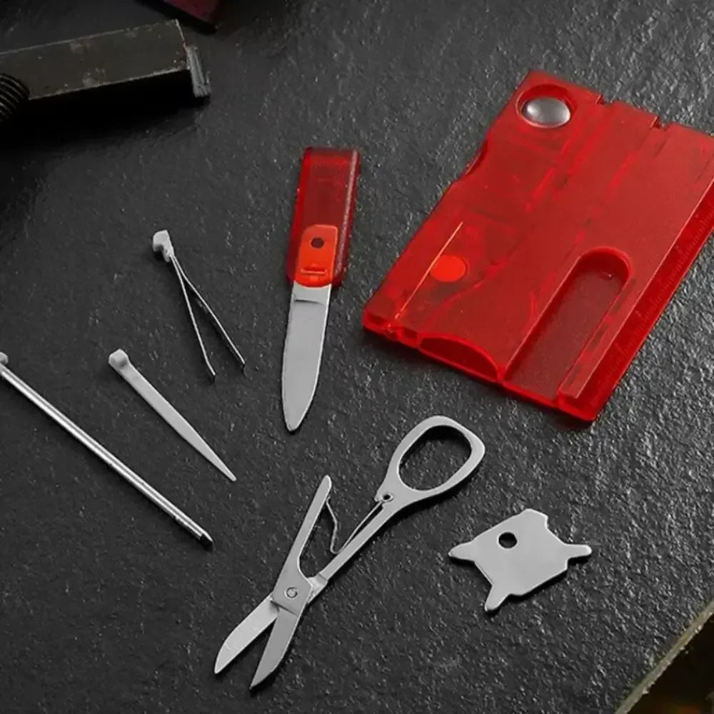 12-in-1 Multifunktionswerkzeug Karte für Outdoor – clever-campen Camping & Outdoor Schweiz
