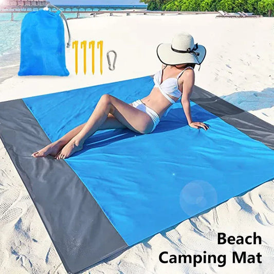 Wasserdichte Strandmatte 200x210cm für Camping und Picknick – clever-campen Camping & Outdoor Schweiz