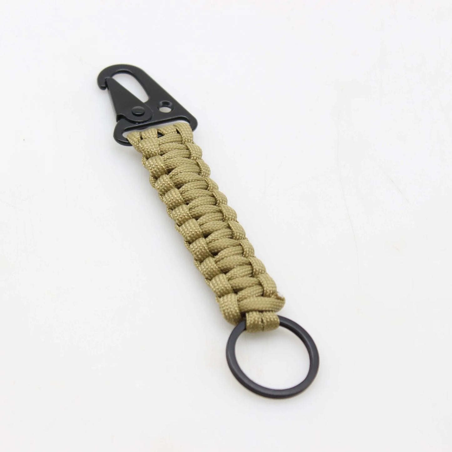 Paracord Schlüsselanhänger Survival Kit mit Karabiner
