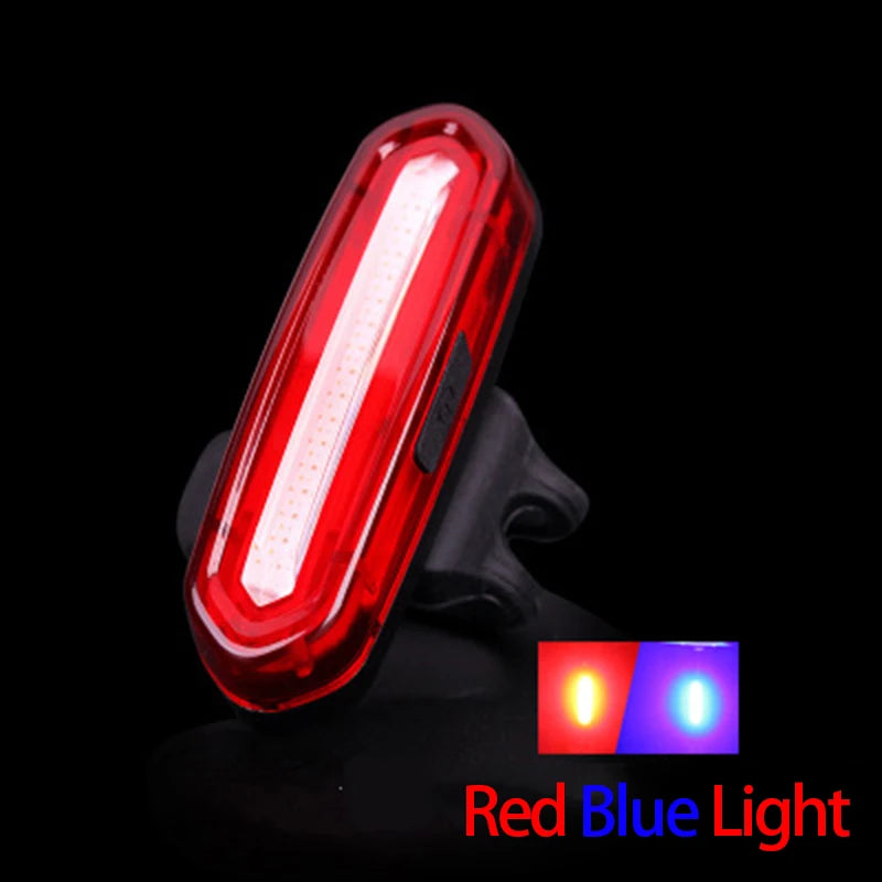 USB Ladefähiges Rücklicht für Fahrräder