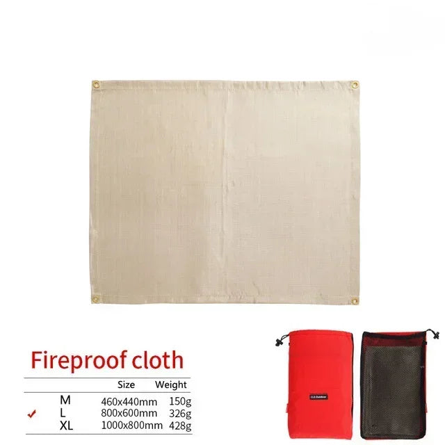 Feuerfeste Picknickmatte für Camping und Grillen
