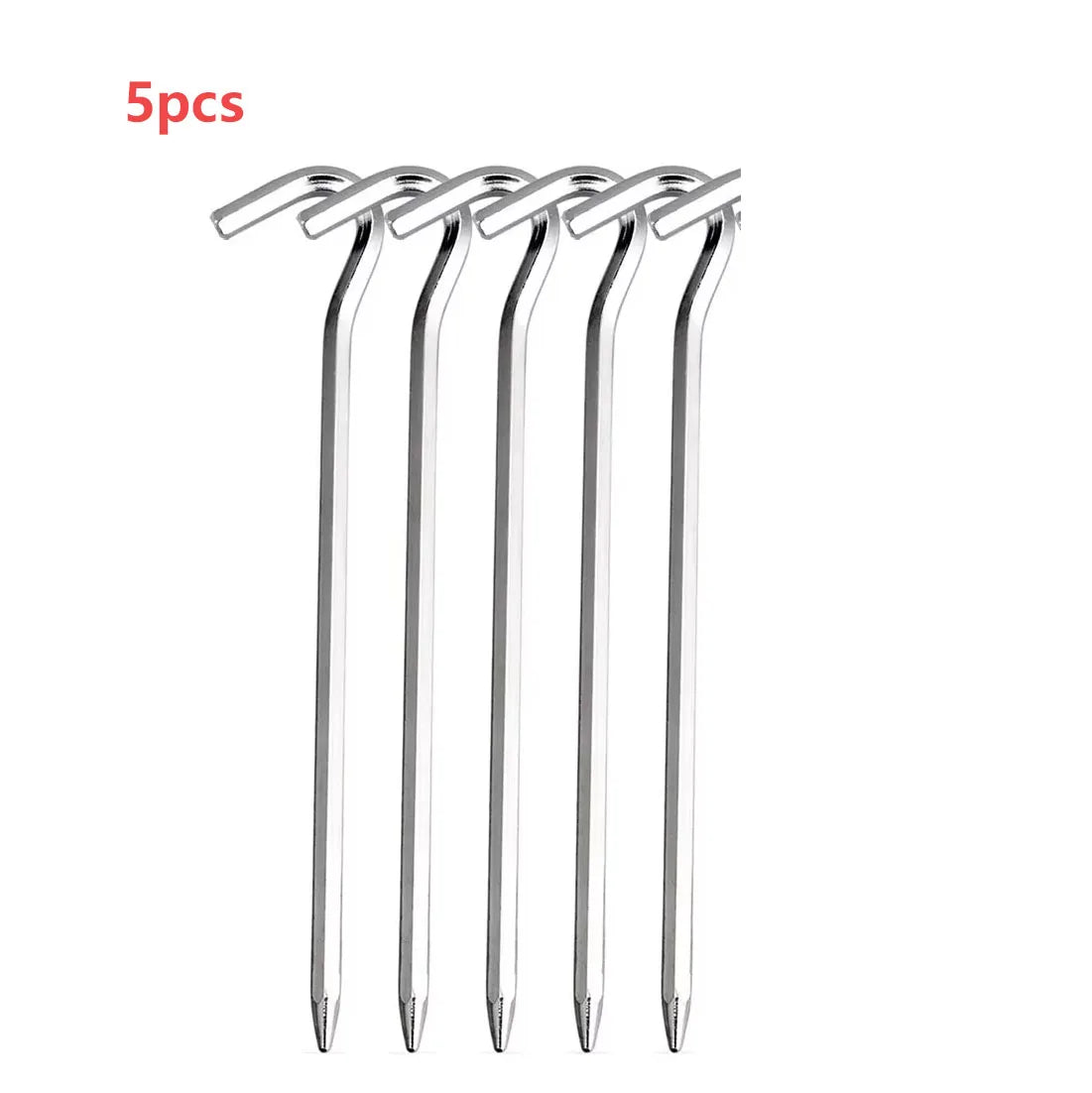 Leichte Zeltpflöcke aus Aluminium 18 cm für Camping