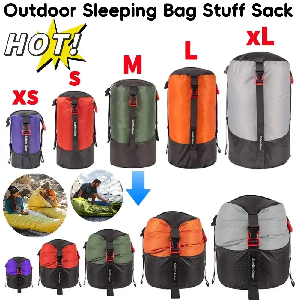 Wasserdichter Schlafsack Kompressionssack für Camping – clever-campen Camping & Outdoor Schweiz