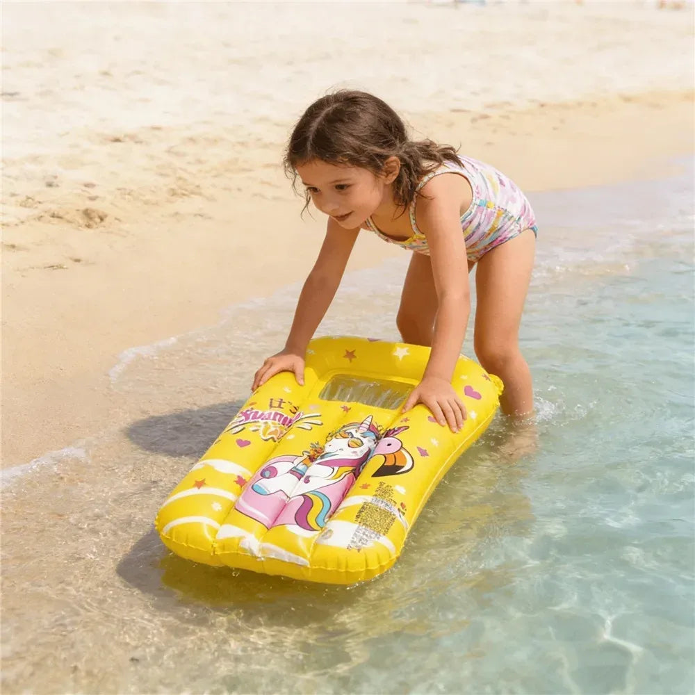 Aufblasbare Kindermatraze Einhorn – Wasserspass für Kinder – clever-campen Camping & Outdoor Schweiz