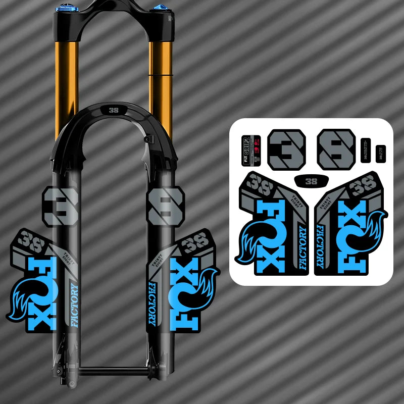 Enduro Gabelaufkleber für MTB Fahrräder – Wasserdicht