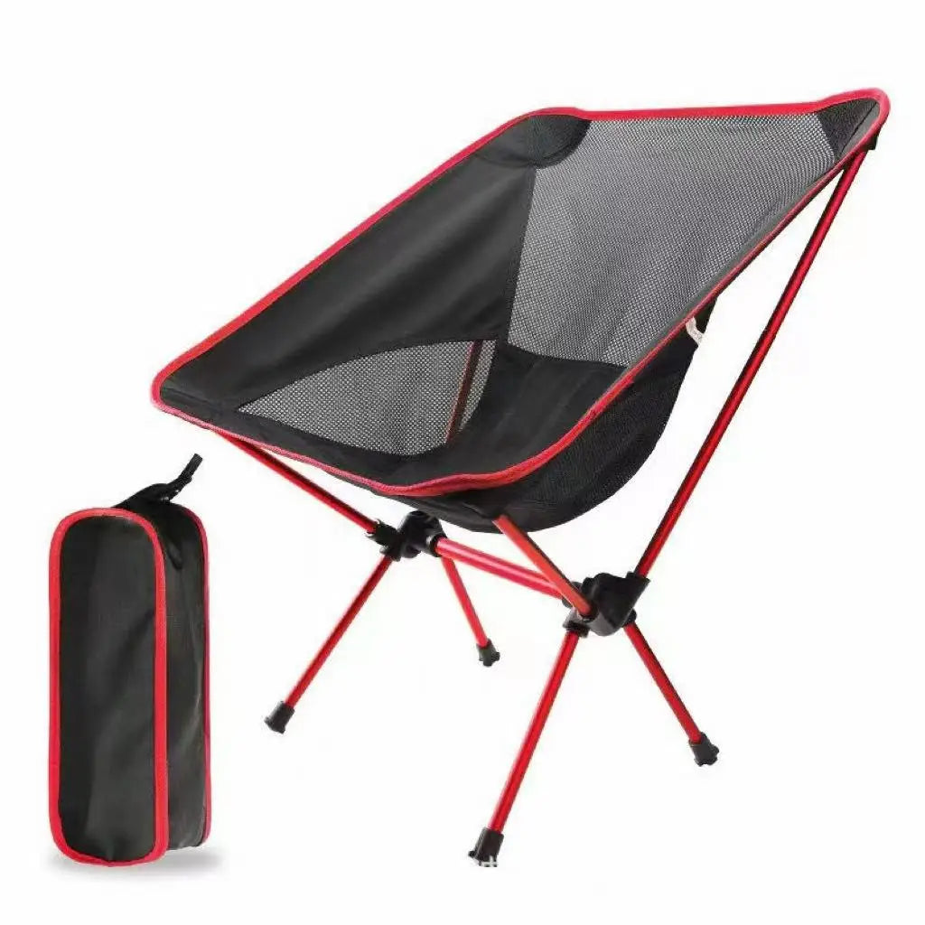 Faltstuhl für Camping und Freizeit – bequem – aus Metall