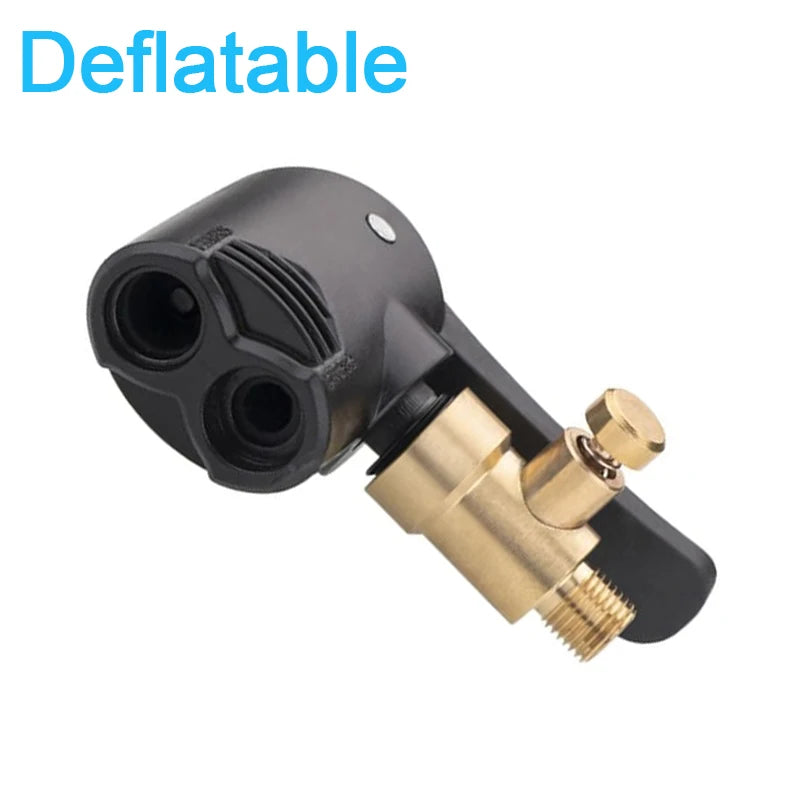 2-in-1 Fahrradventil Adapter für Reifenpumpe
