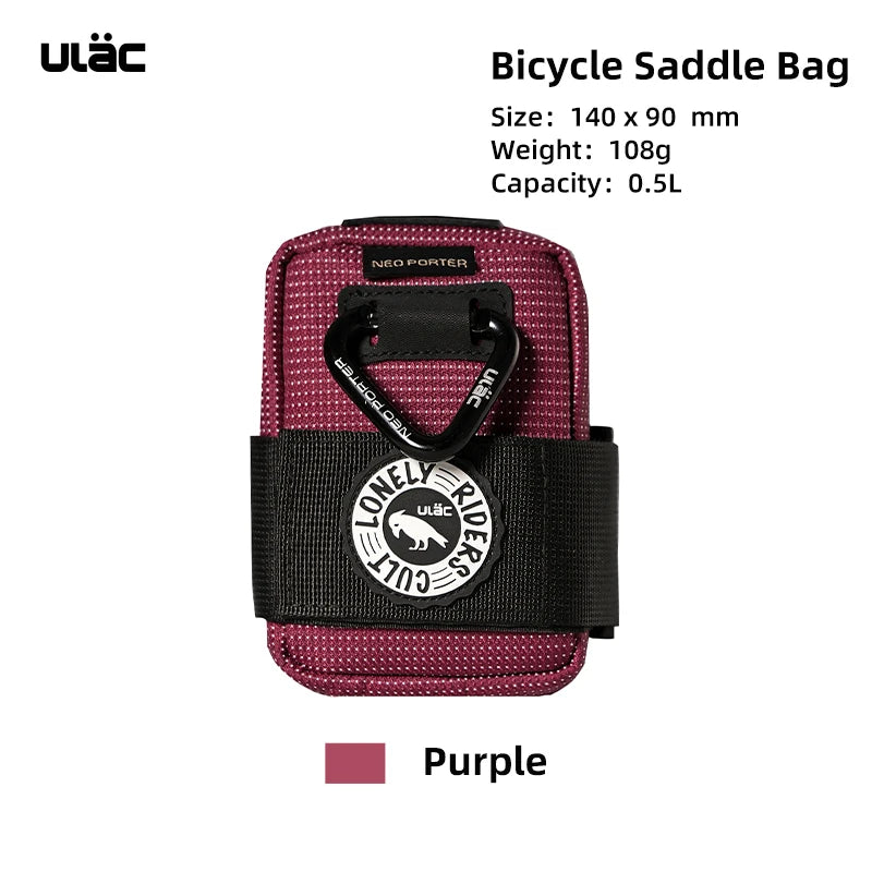 ULAC 0.5L Fahrradsattel Tasche – Wasserdicht & Stossfest