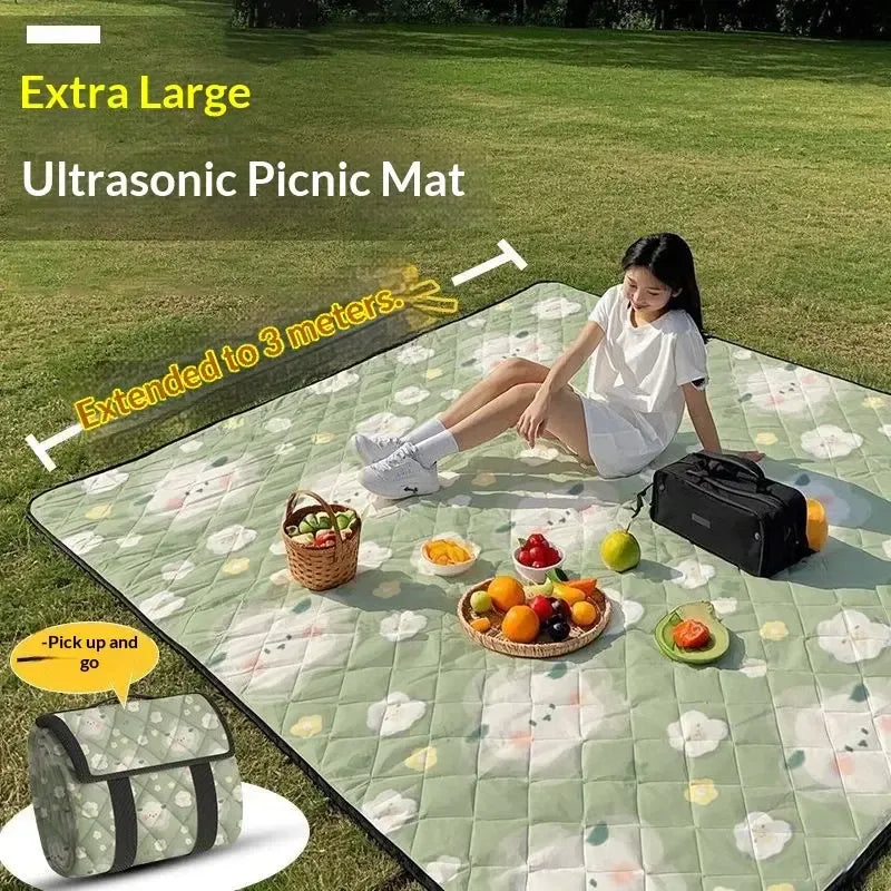 Extra Grosse Ultrasonic Picknickdecke 300x200cm – clever-campen Camping & Outdoor Schweiz