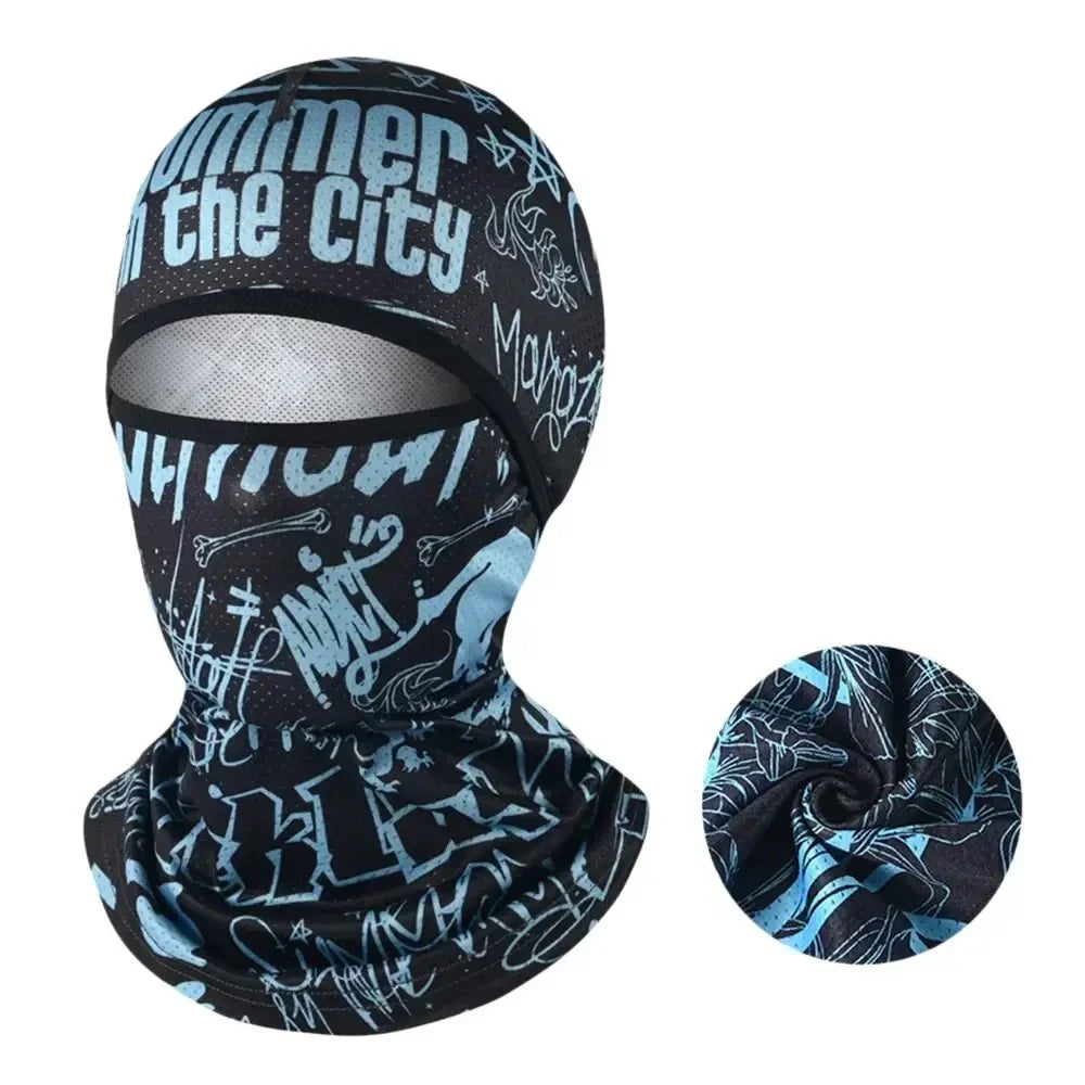 Sommer Cool Balaclava aus Eis-Seide für Radfahren