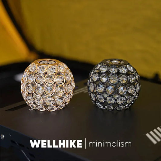 WELLHIKE Campinglaterne mit Kristall-Lampenschirm – clever-campen Camping & Outdoor Schweiz