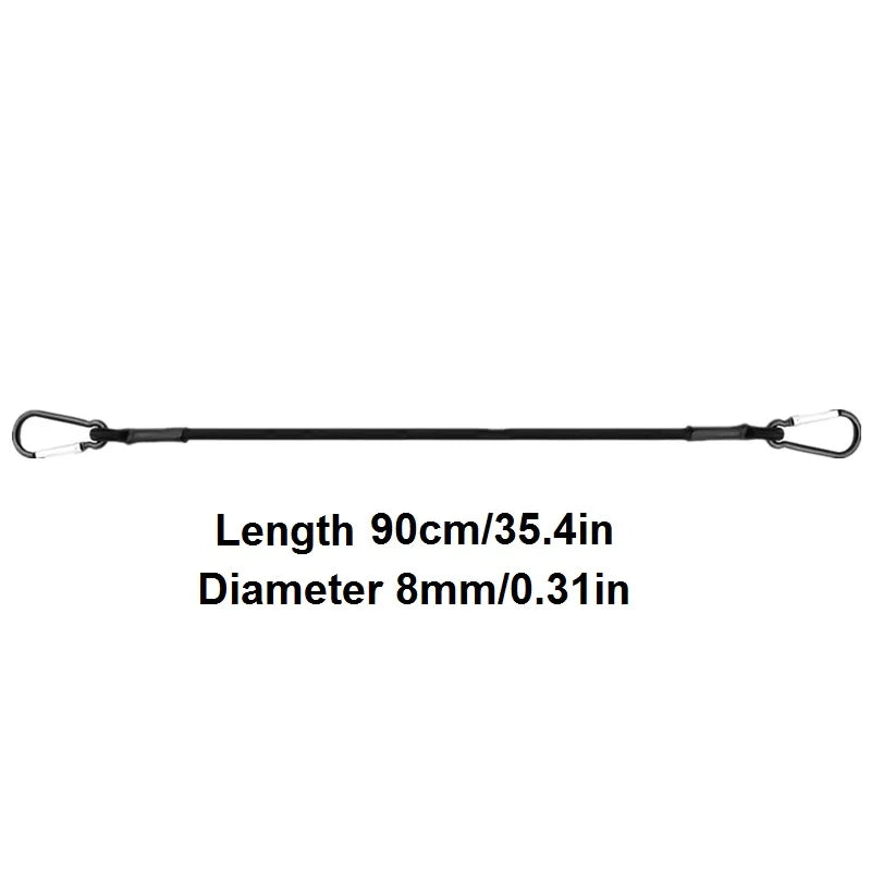 Dehnbare Bungee-Seile 30/60/90/120/150CM mit Haken