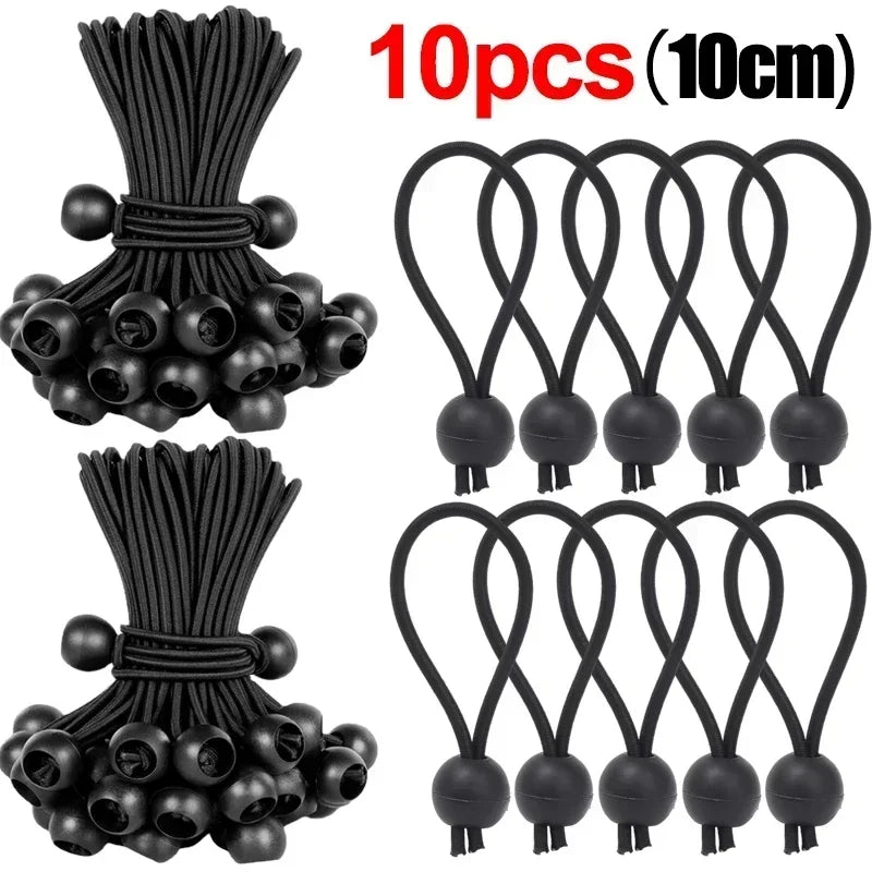 30x Bungee Cords für Outdoor & Camping