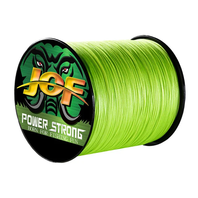 JOF 4 Stränge Angelschnur 300/100M Geflochtene PE Schnur