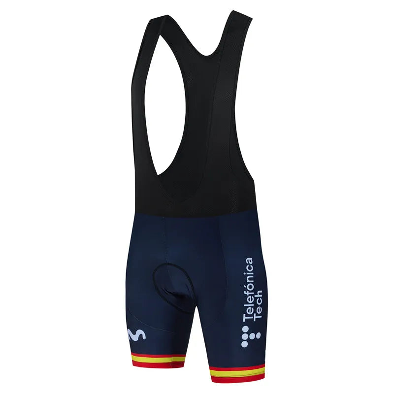 Movistar Fahrradtrikot Set Kurzarm Spanien Herren