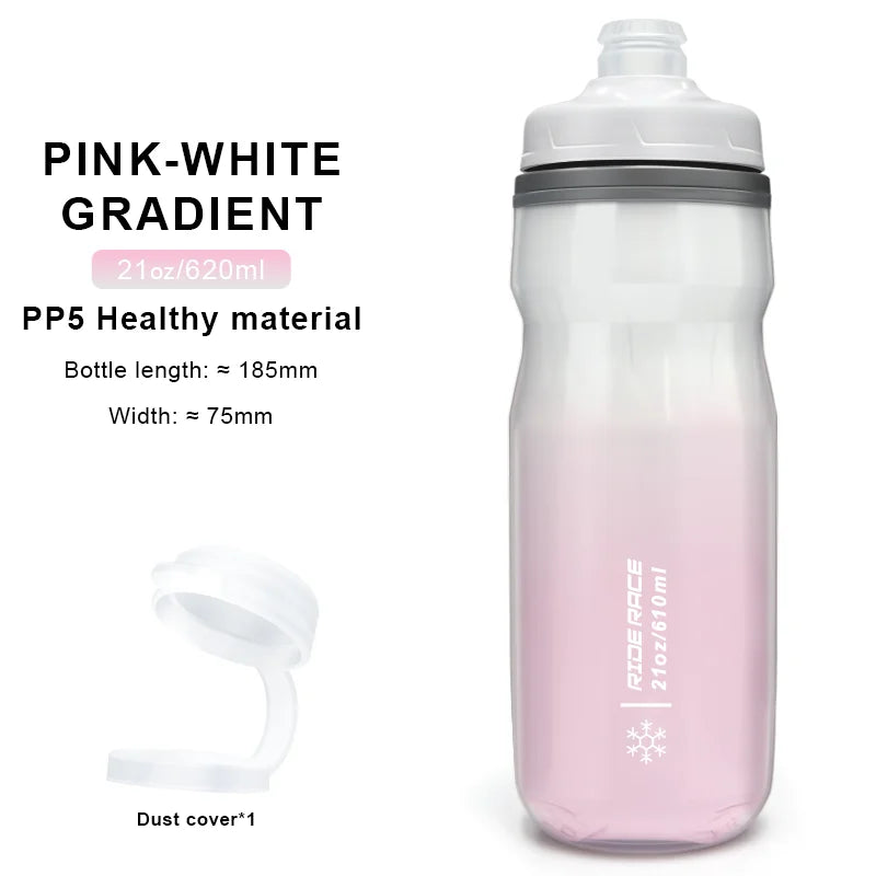 Isolierte Trinkflasche 610ml für Sport und Outdoor