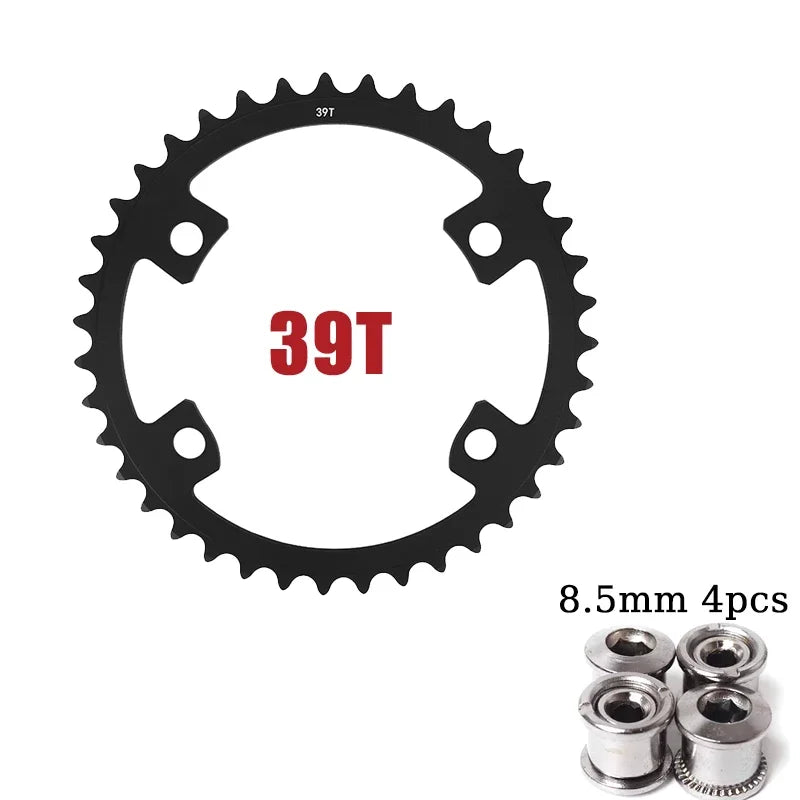 BUCKLOS Kettenblatt 110 BCD für Rennrad 34/36/39/50/52/53T