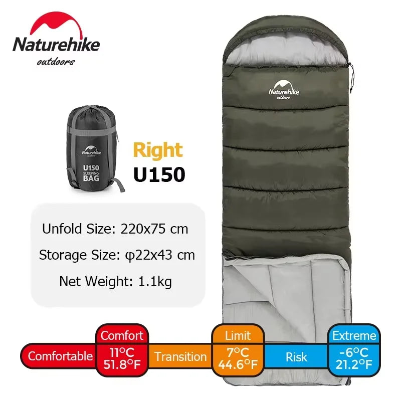 Naturehike Schlafsack Ultralight wasserdicht für Camping